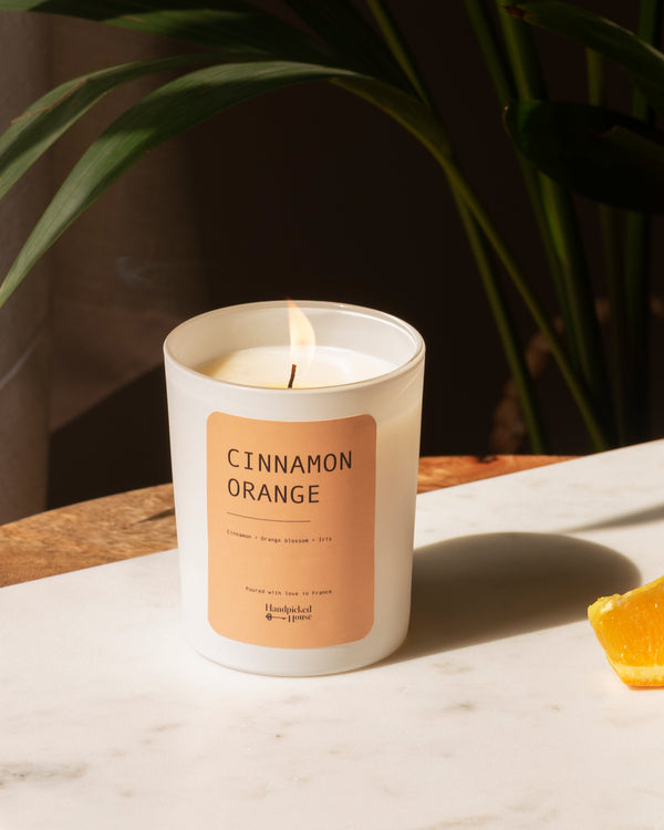 Cinnamon Orange Scented Candle