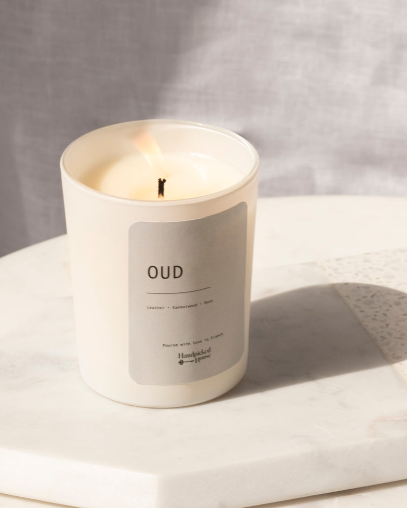 Oud Scented Candle