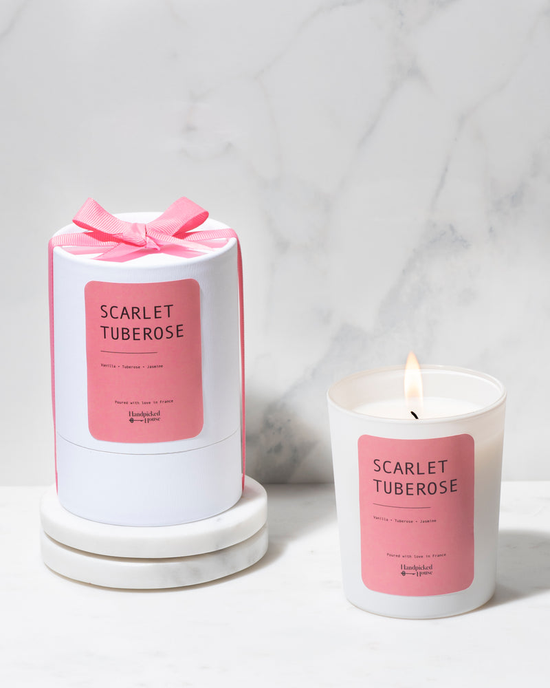 Scarlet Tuberose Scented Candle