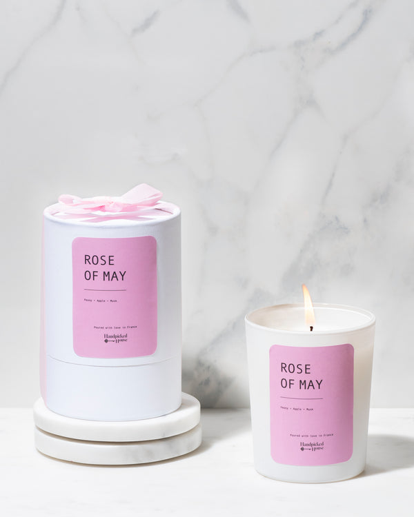 Rose of May Scented Candle