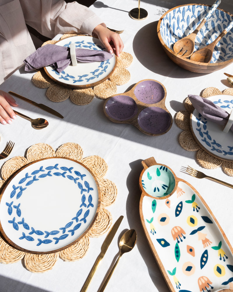 Long Wooden Platter